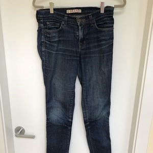 JBrand straight/skinny leg jeans.